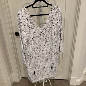 Black and White Polka Dot Dress